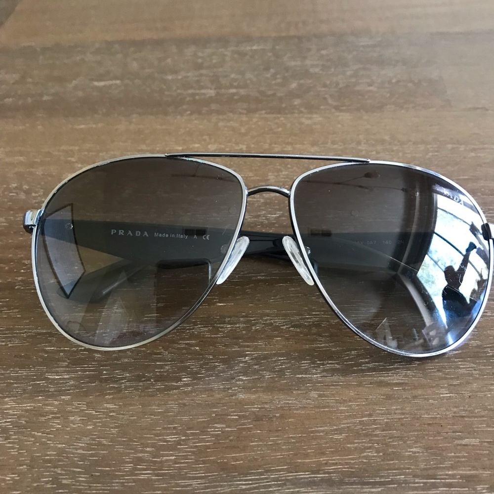 Prada aviator sunglasses (authentic)